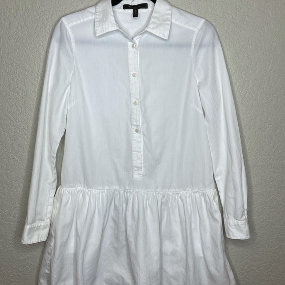 WOMEN’S Dress BCBGMAXAZRIA  White Dress Size Small - Picture 2 of 6